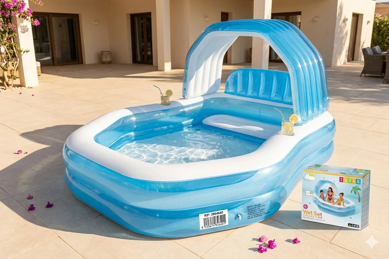 Piscina Hinchable Intex para Niños con Asiento Integrado,