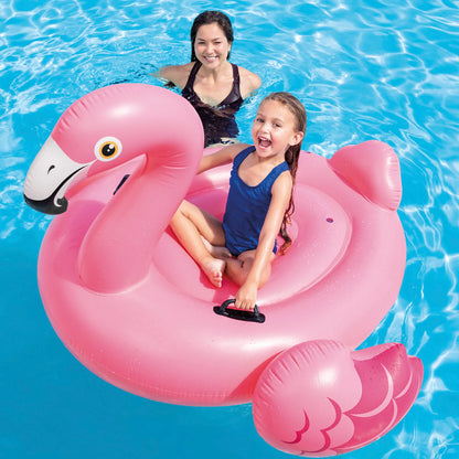 INTEX - Flamenco hinchable infantil 147x140x94 cm, flotador rosa