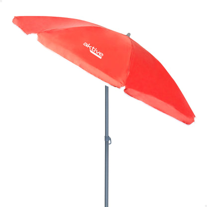 Aktive - Sombrilla playa antiviento.180 cm, 200 cm o 220 cm,
