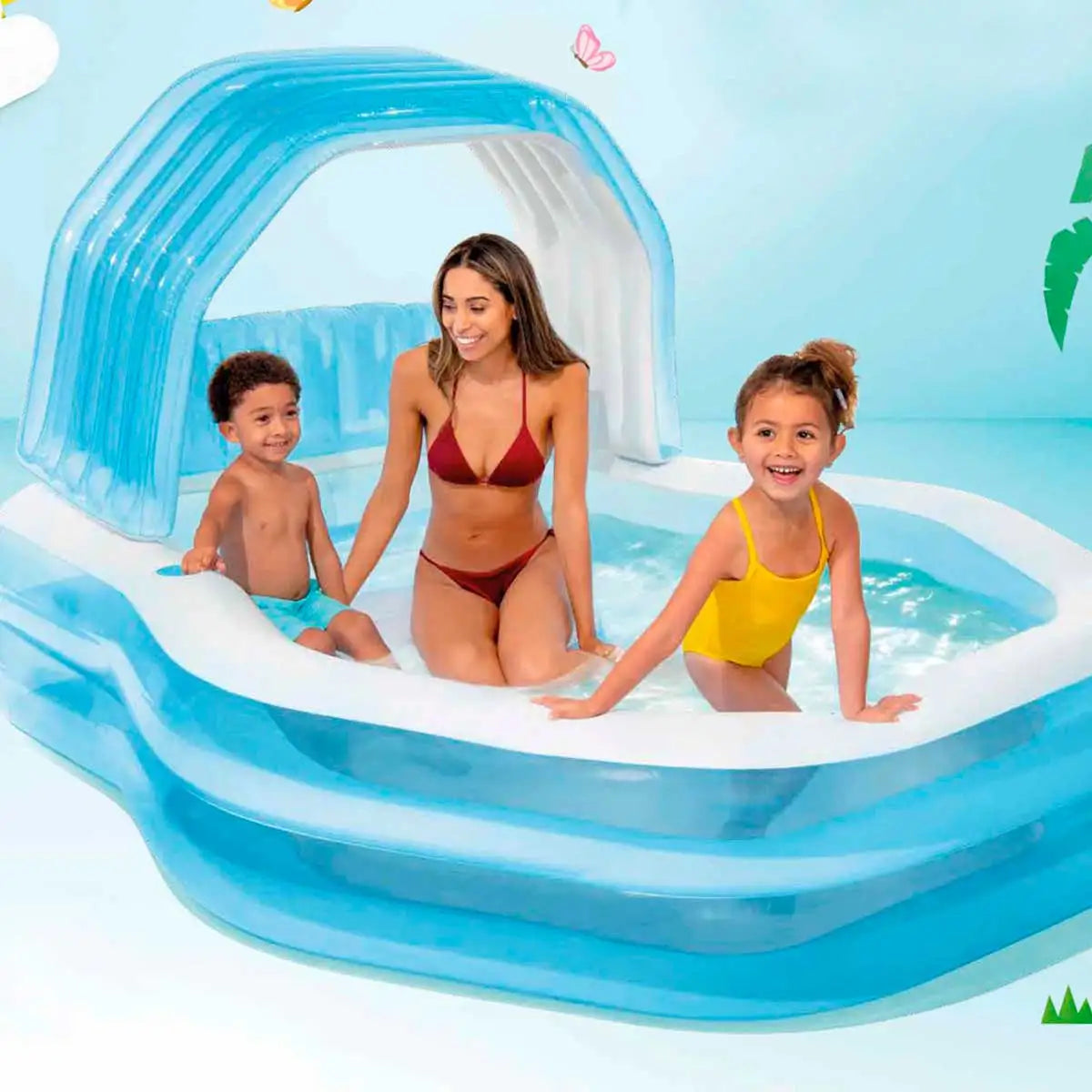 Piscina Hinchable Intex para Niños con Asiento Integrado,