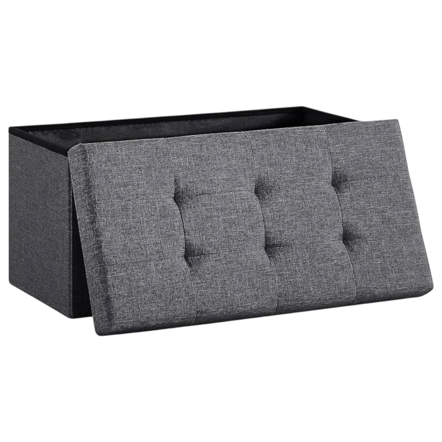 Puff Almacenaje, Baúl de Almacenaje Plegable,