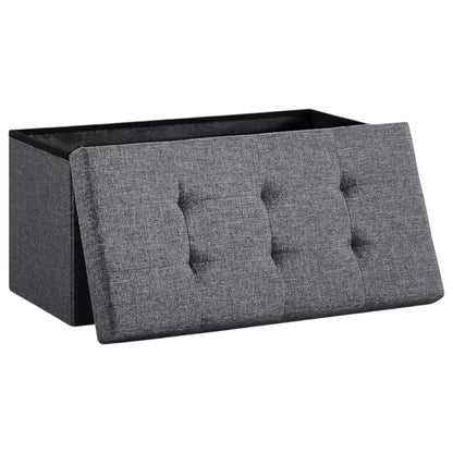 Puff Almacenaje, Baúl de Almacenaje Plegable,