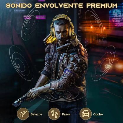 Tatybo Cascos Gaming con Micrófono
