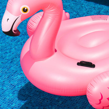 INTEX - Flamenco hinchable infantil 147x140x94 cm, flotador rosa