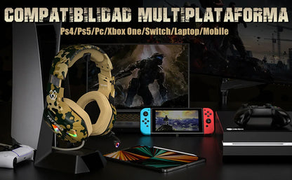 Tatybo Cascos Gaming con Micrófono