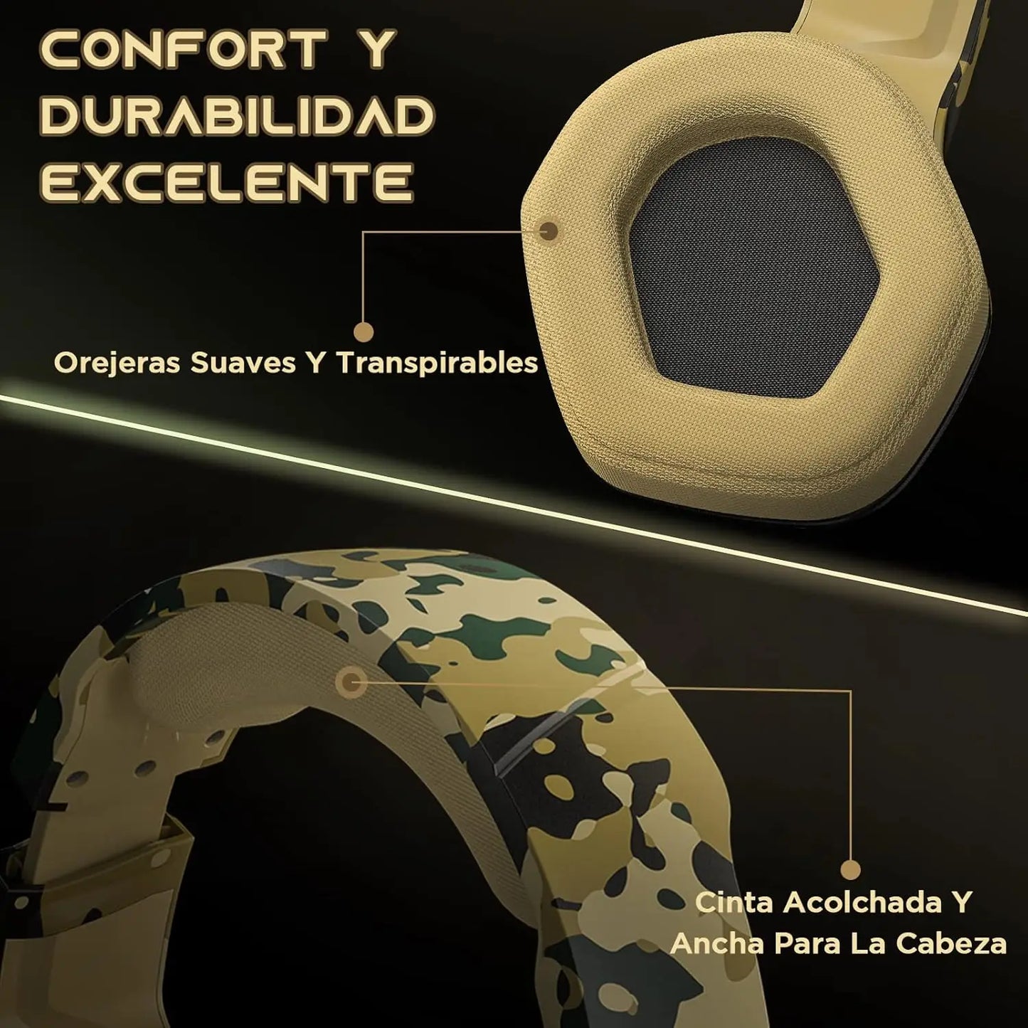 Tatybo Cascos Gaming con Micrófono