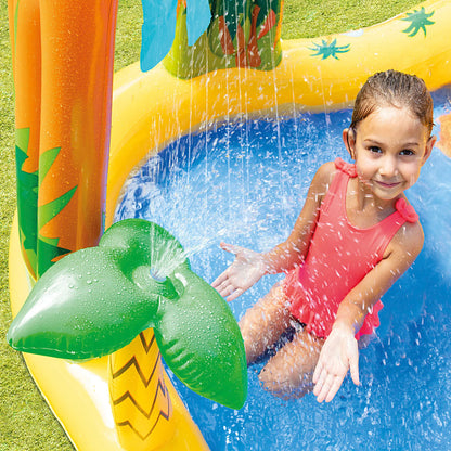 INTEX - Centro juegos hinchable 249x191x109 cm,