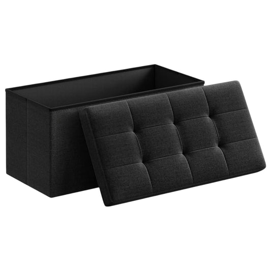 Puff Almacenaje, Baúl de Almacenaje Plegable,