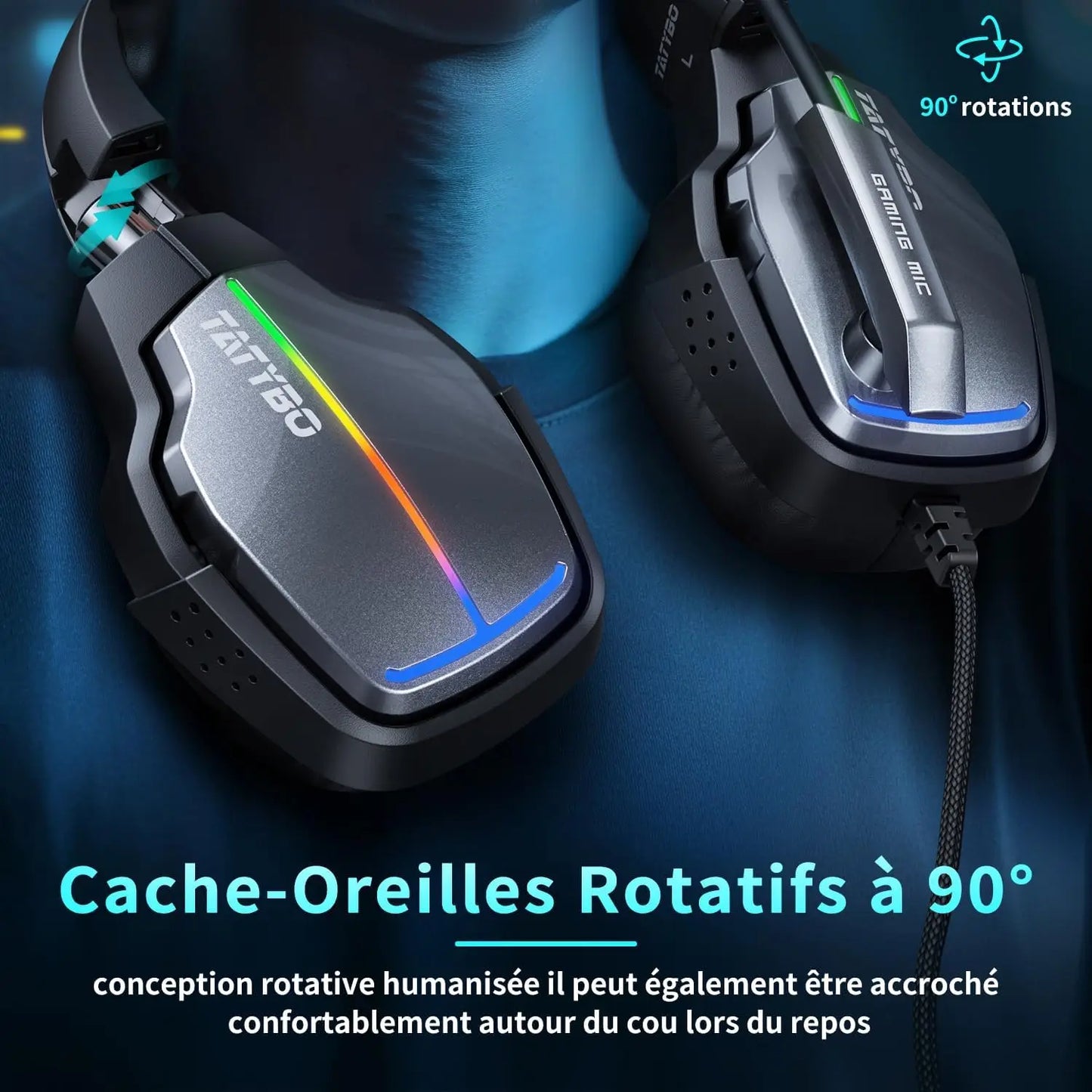 Cascos Gaming para Ps5 Ps4 PC