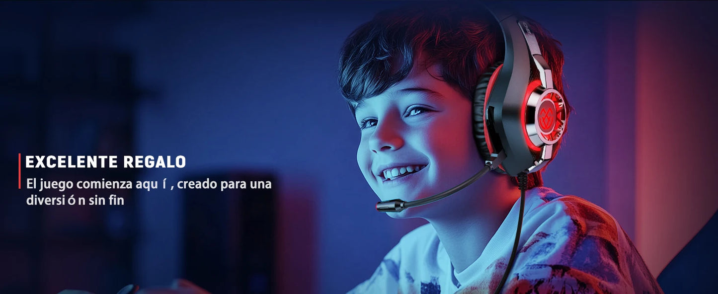 Cascos Gaming para Ps5 Ps4 PC
