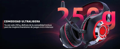Cascos Gaming para Ps5 Ps4 PC