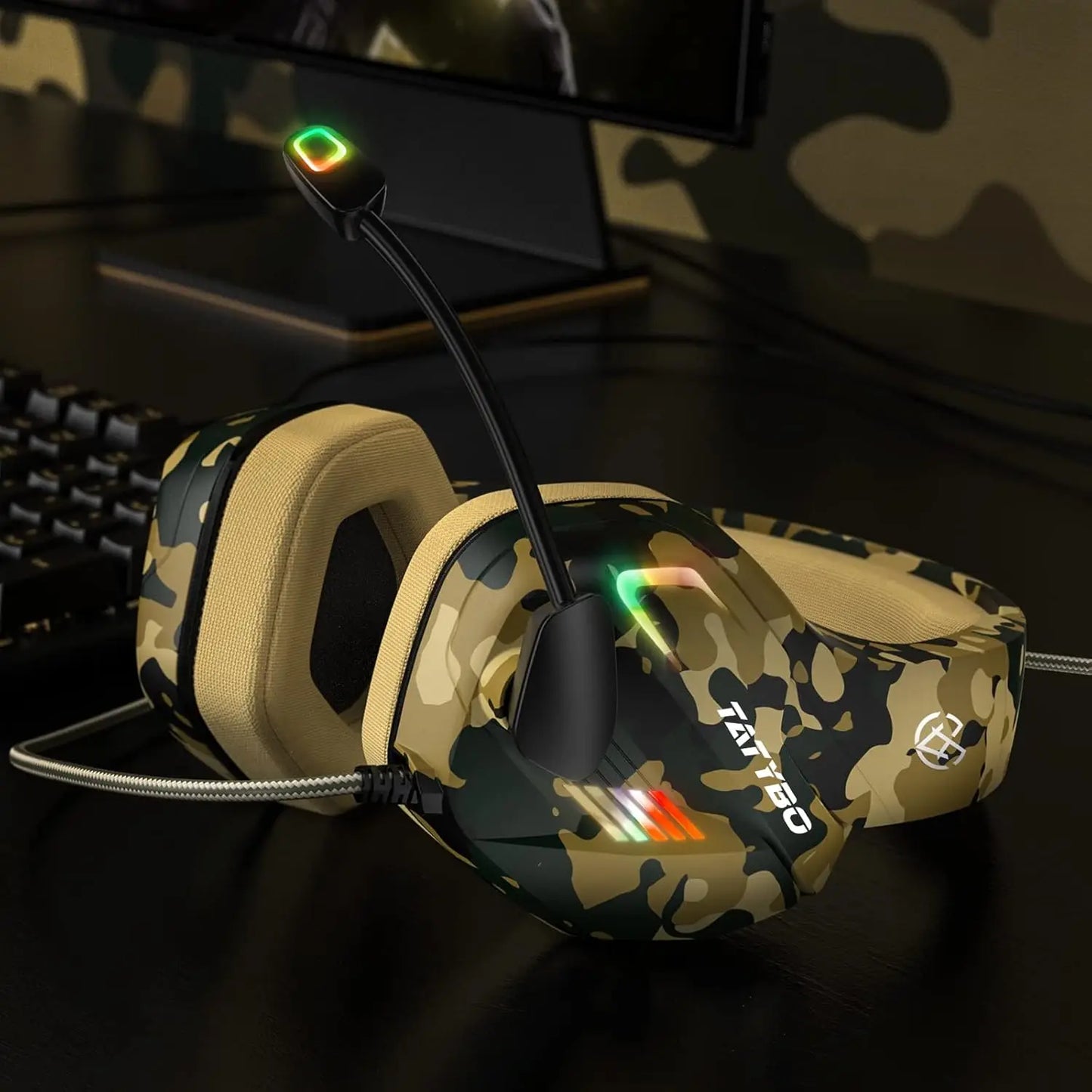 Tatybo Cascos Gaming con Micrófono