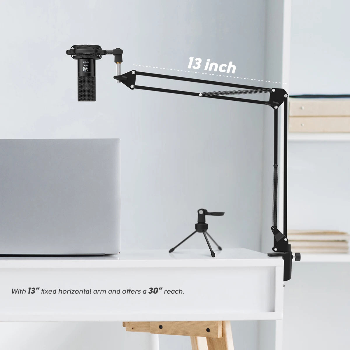 FIFINE-Kit de micrófono de ordenador USB