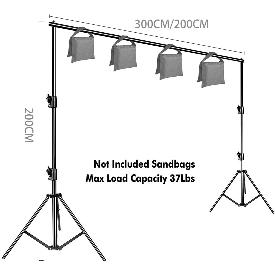 Chromakey-Sistema de soporte de pantalla