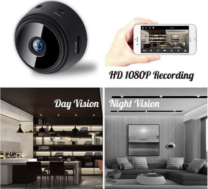Mini Cámara de Seguridad WiFi 1080P HD