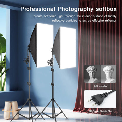 Softbox de fotografía profesional,