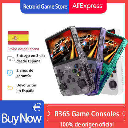 Consola de Videojuegos Retro Portátil R36S