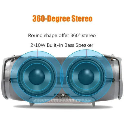 Altavoz Bluetooth TWS de 3600mAh