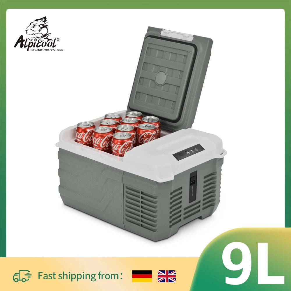 Alpicool NL9 9L Nevera Portátil 12V/24V