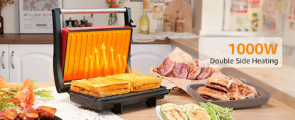 Parrilla Eléctrica, Máquina de Panini y Sandwichera,