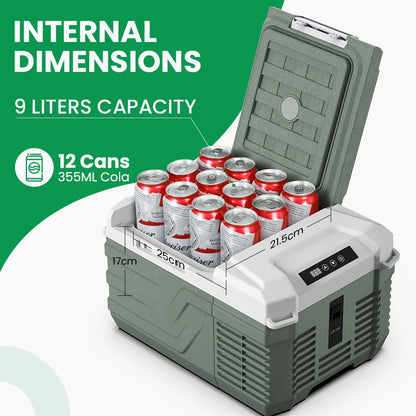 Alpicool NL9 9L Nevera Portátil 12V/24V