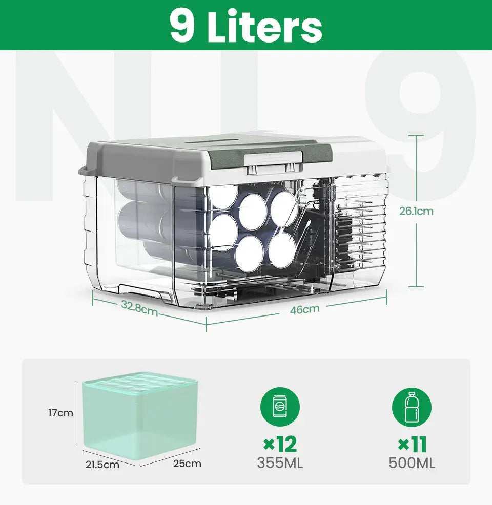 Alpicool NL9 9L Nevera Portátil 12V/24V