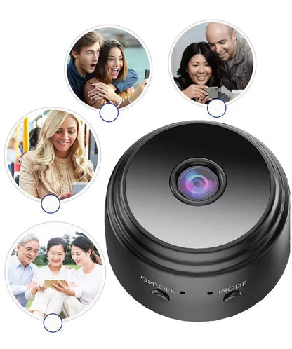 Mini Cámara de Seguridad WiFi 1080P HD