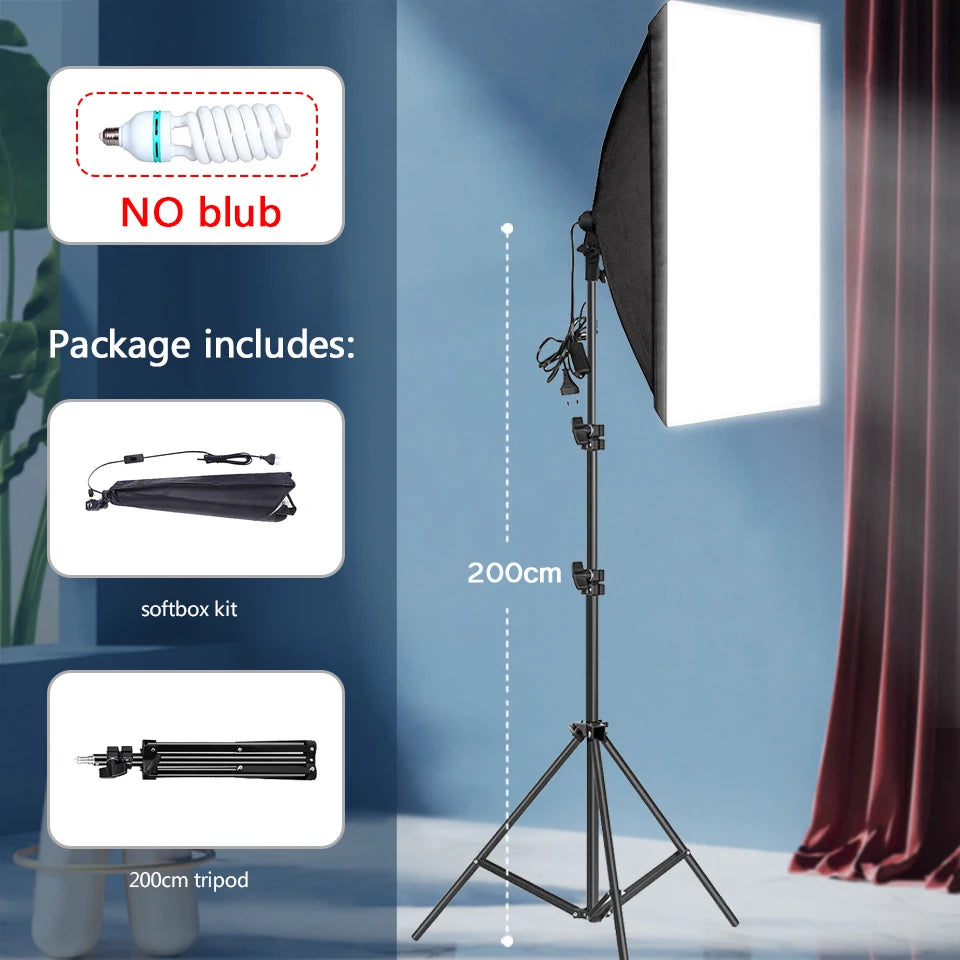 Softbox de fotografía profesional,