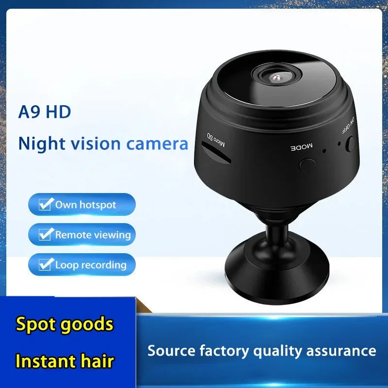 Mini Cámara de Seguridad WiFi 1080P HD