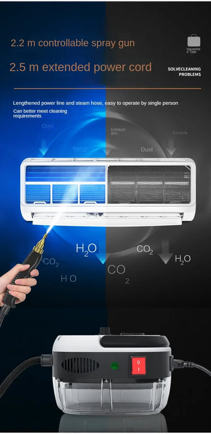 Limpiadores a vapor de mano de alta temperatura y presión de 2500W