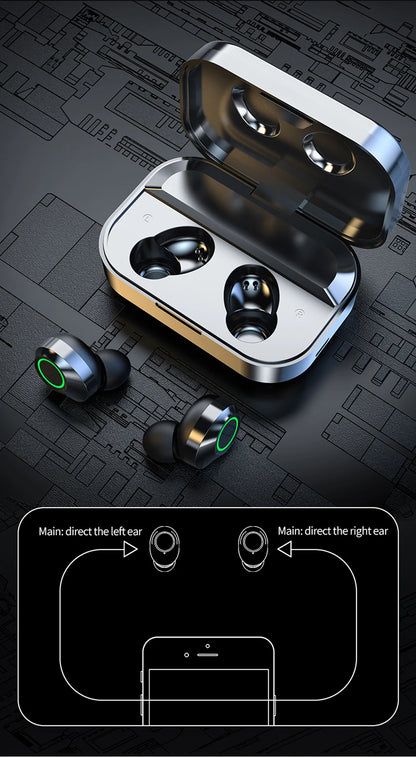 NES TWS auriculares inalámbricos Bluetooth