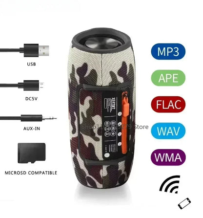 Altavoz Bluetooth TWS de 3600mAh