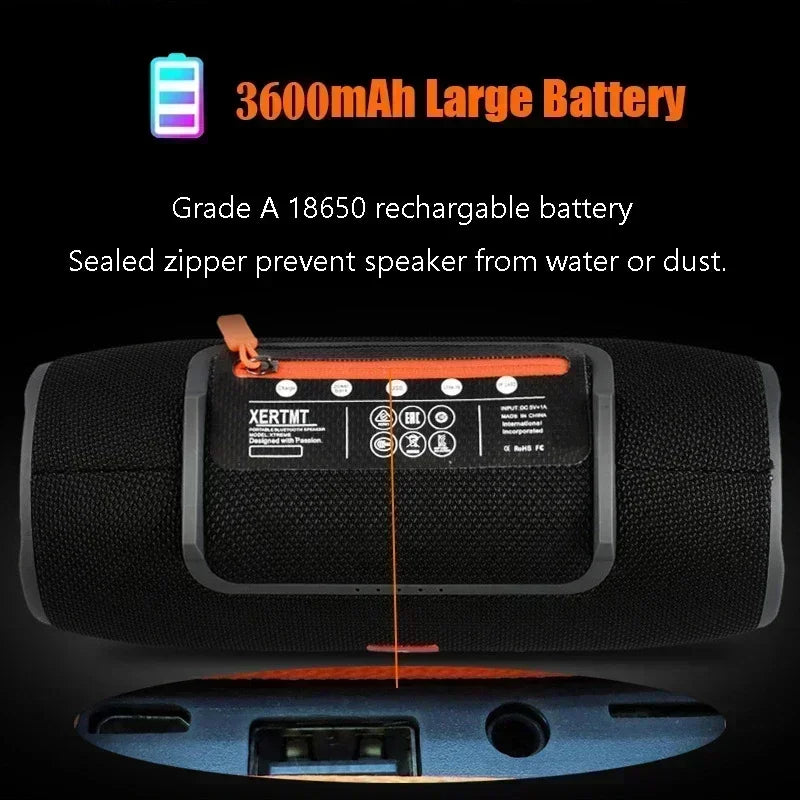 Altavoz Bluetooth TWS de 3600mAh