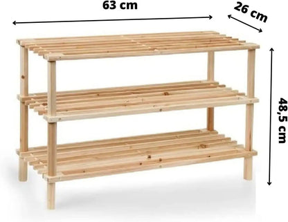 ARISE SHOP-Zapatero Madera 2-3-4Pisos Diseñado en España,