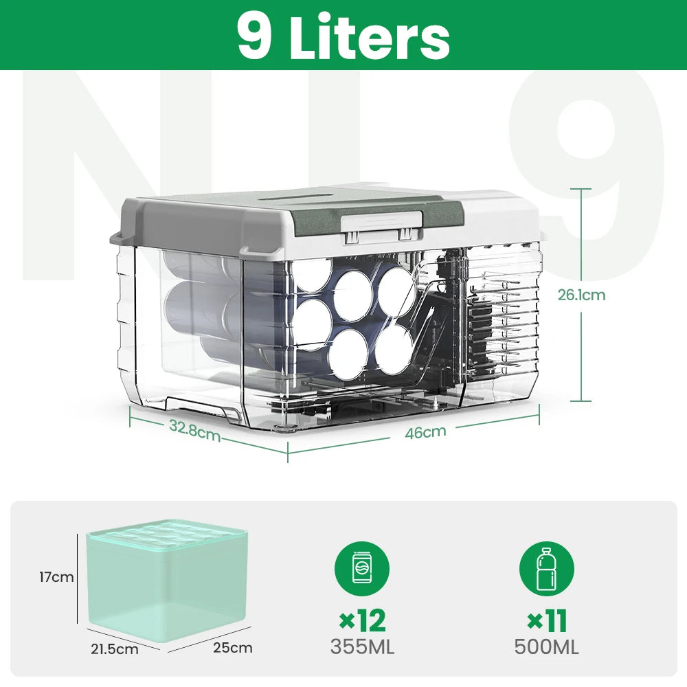 Alpicool NL9 9L Nevera Portátil 12V/24V