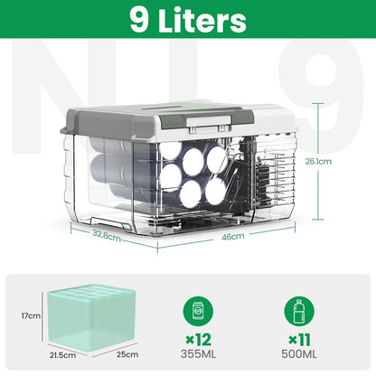 Alpicool NL9 9L Nevera Portátil 12V/24V