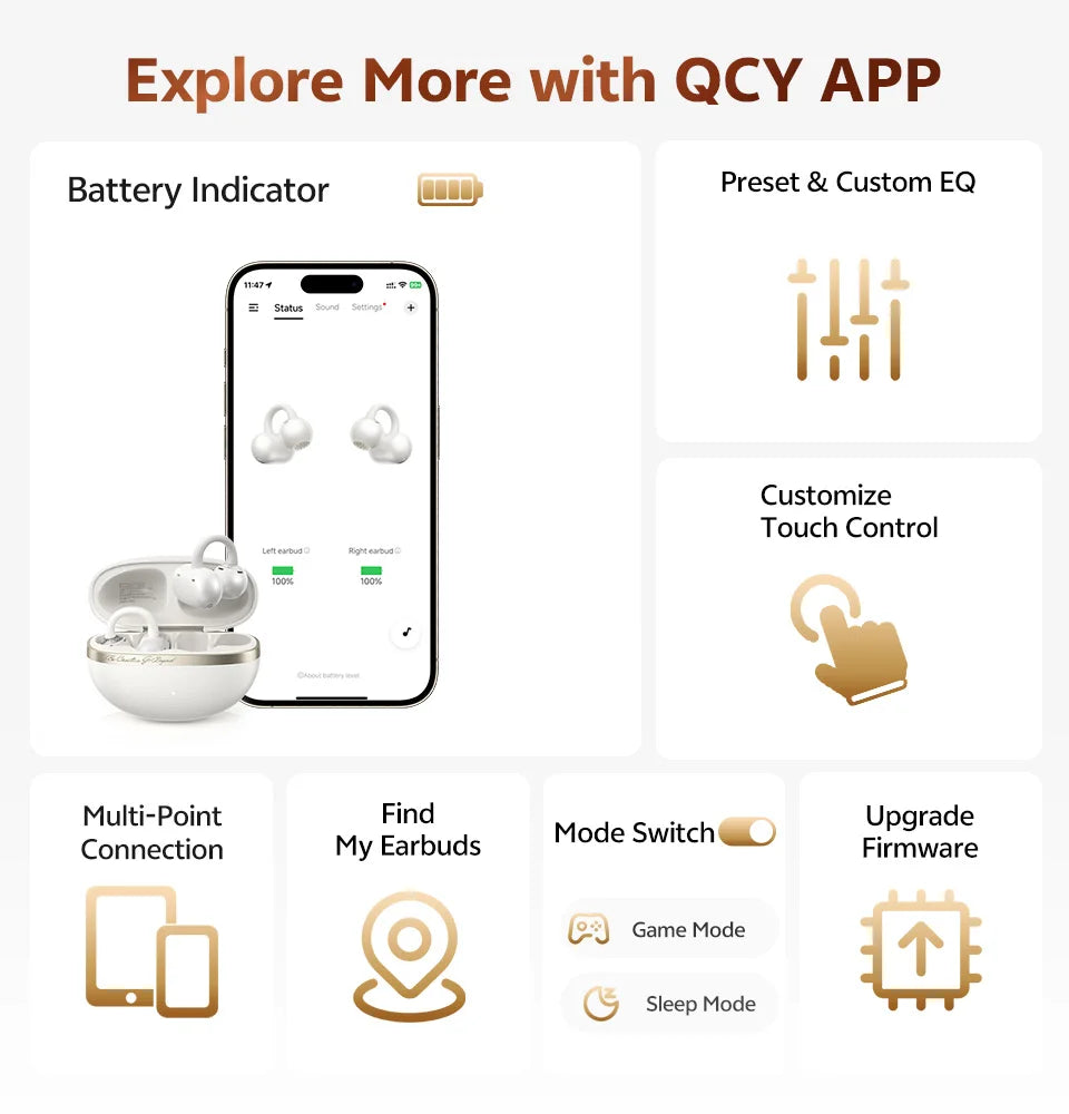 QCY Crossky C50 auriculares